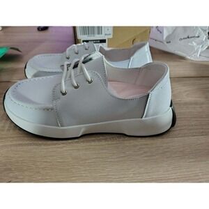 OrthoComfort Women Support Shoes White Slip On Loafer Comfort Size‎ 7